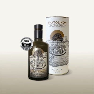 Anatolikon Certified Organic Early Harvest Extra Virgin Olive Oil - 500ml