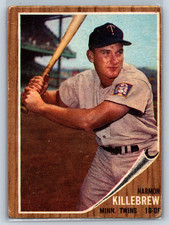 Harmon Killebrew Baseball Cards, Rookie Card and Autographed Memorabilia Guide 19