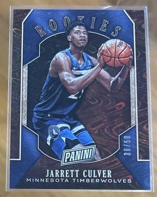 #ad 2019 Black Friday Jarrett Culver Rookies Swirlorama Parallel #36 50 Minnesota SP $7.99
