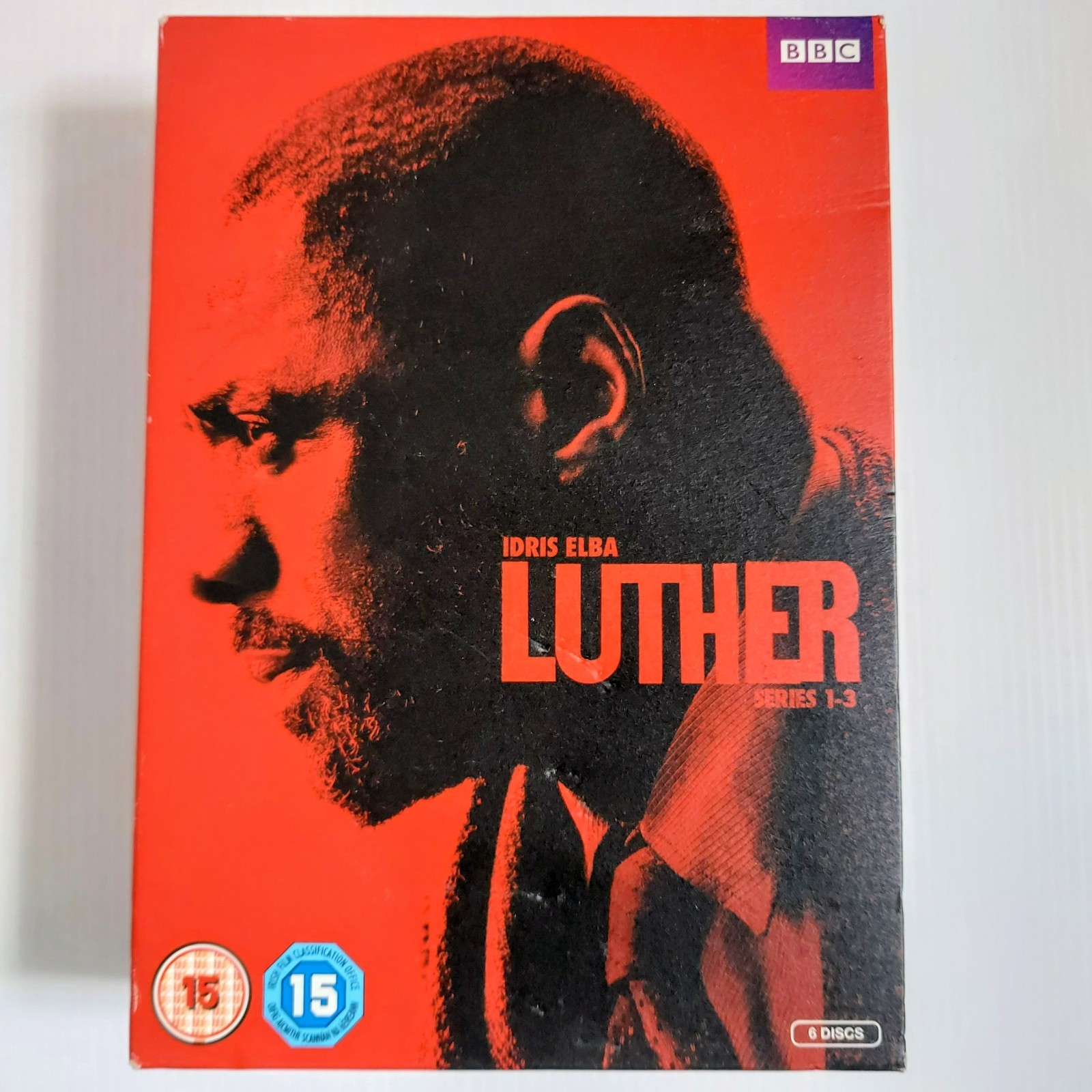 Luther Series 1, 2, 3 DVD Crime Drama BBC 2013 Complete Box Set Idris Elba