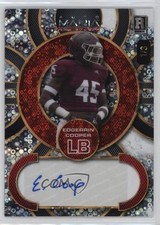 2024 Wild Card Mania American Football Circle 1/3 Edgerrin Cooper Auto 2u3