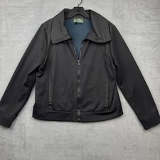 Lauren Ralph Lauren LRL Active Women Black Full Zip Jacket Athletic Size L