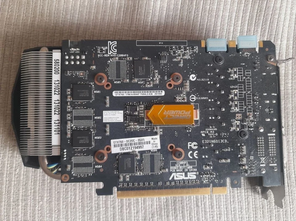 ASUS NVidia GeForce GTX 760 2GB Graphics Card - Image 4 of 4