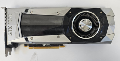 NVIDIA GeForce GTX 1070 8GB Founders Edition GPU Graphics Card FE GDDR5