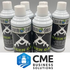 Enviro-Safe Green Gas DOT-Approved Can (With Silicone Oil) Made In USA