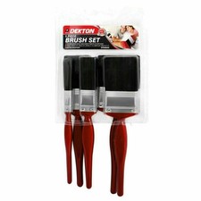 5 Pack Paint Brush Set for Home Painting Decorating Gloss Emulsion Undercoat....