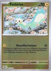 Pachirisu 051/132 Mega Evolution Reverse Holo