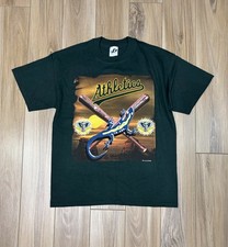 Vtg Oakland A's Athletics Spring Training 2002 Shirt Size L Phoenix Arizona