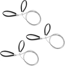 3 Pack Stainless Steel Wire Saw Emergency Saw Kit, Camping Wire Saw Mini Backpac
