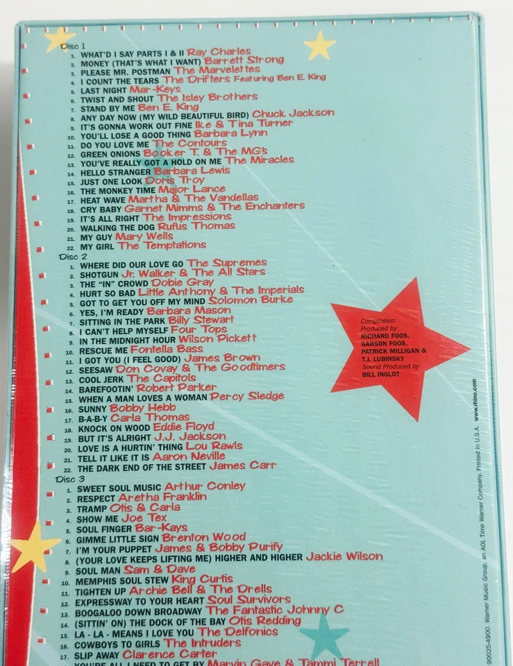 Soul Spectacular! The Greatest Hits Of All Time 4 CD Set James Brown NEW Sealed! - Image 3 of 4