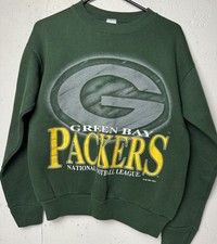 Vintage Green Bay Packers Sweatshirt Crewneck Medium NFL Football USA 90s