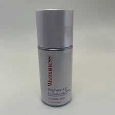 Womaness Brighten Up Exfoliating Toner Renew & Brighten AHAs & BHAs 3.4 oz Worn