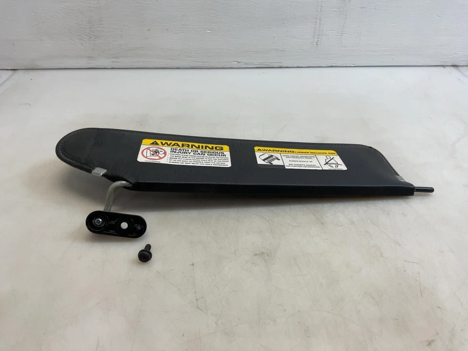 Jeep TJ Wrangler OEM Passenger Side Sun Visor Sunvisor Black 2003-06 055571 - Image 2 of 4