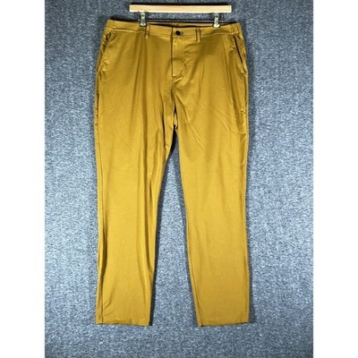 Public Rec All Day Every Day Pant Mens 42x34 Gold Fits (42x33 Tapered Chino