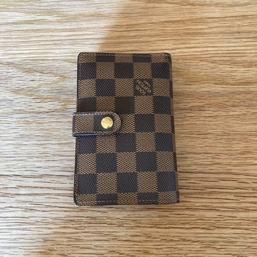 Louis Vuitton Damier Viennois Frame Two-Fold Wallet