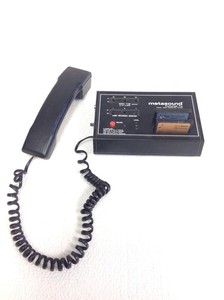 MetaSound MS-1800 Promo Cast Pro Digital Audio Marketing Player w/ Handset WORKS