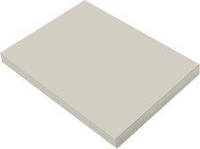 Formerly SunWorks Construction Paper, Gray, 9" x 12", 100 Sheets