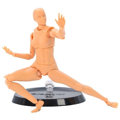GRAPH'IT Frau BODY CHAN Gelenkfigur - PVC Körpermodell für Künstler