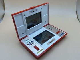 Nintendo Game & Watch MICKEY & DONALD DM-53 Multi Screen 1982 Mint In Box