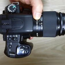 Sony A300 DSLR Camera Body  18-70mm Lens - Tested  Working Official