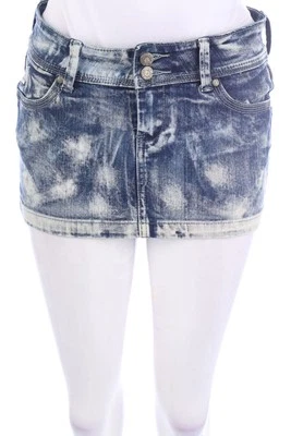 Madonna Jeansrock Minirock XS blau - Bild 1 von 4