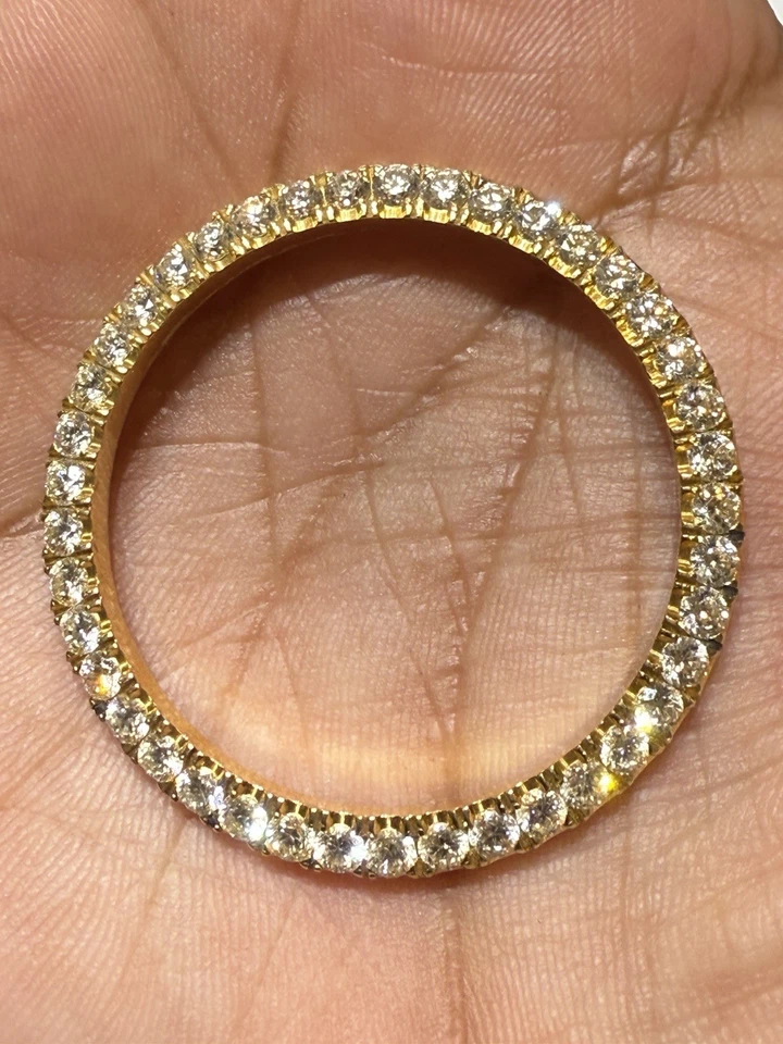 Rolex Presidential Diamond Bisel Oro 14k 5.00ct Diamantes Naturales Foto 2 de 3