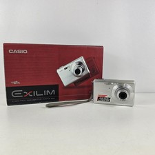 Casio Exilim EX-Z60 6.0MP Digital Camera - Tested & Working - Boxed With Charger