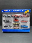 Vintage Hot Wheels 10 Gift Pack of Vehicles 2006 New In Box Diecast Car