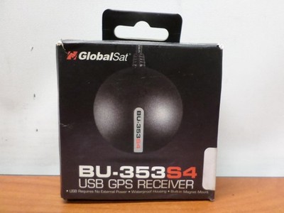 GlobalSat BU-353-S4 USB GPS Receiver - Black NOB