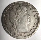 1911 25C Barber Quarter Fine   Q3