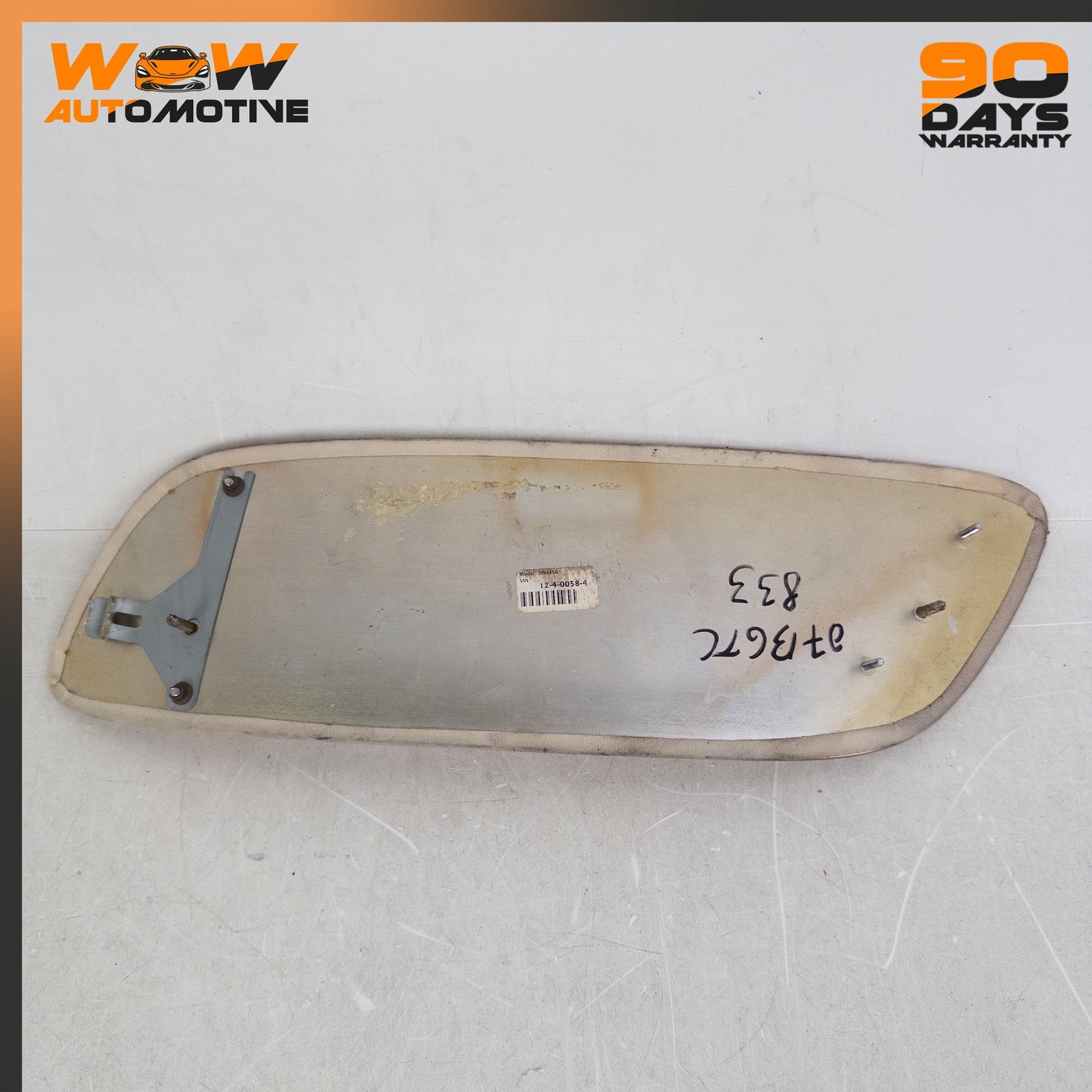 07-11 BENTLEY CONTINENTAL GTC GT REAR RIGHT PASSENGER SIDE DOOR PANEL TRIM OEM