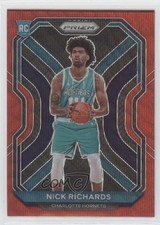 2020-21 Panini Prizm Ruby Wave Prizm Nick Richards #253 09te