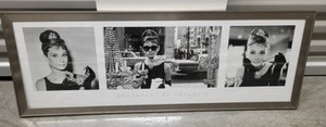 Audrey Hepburn Framed Poster. Breakfast At Tiffany's  Movie