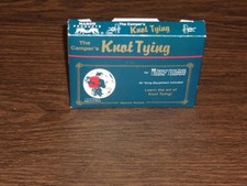 The Camper's Knot Tying Kit Game 50 Need-to-Know Knots For Scouts Campers Hikers