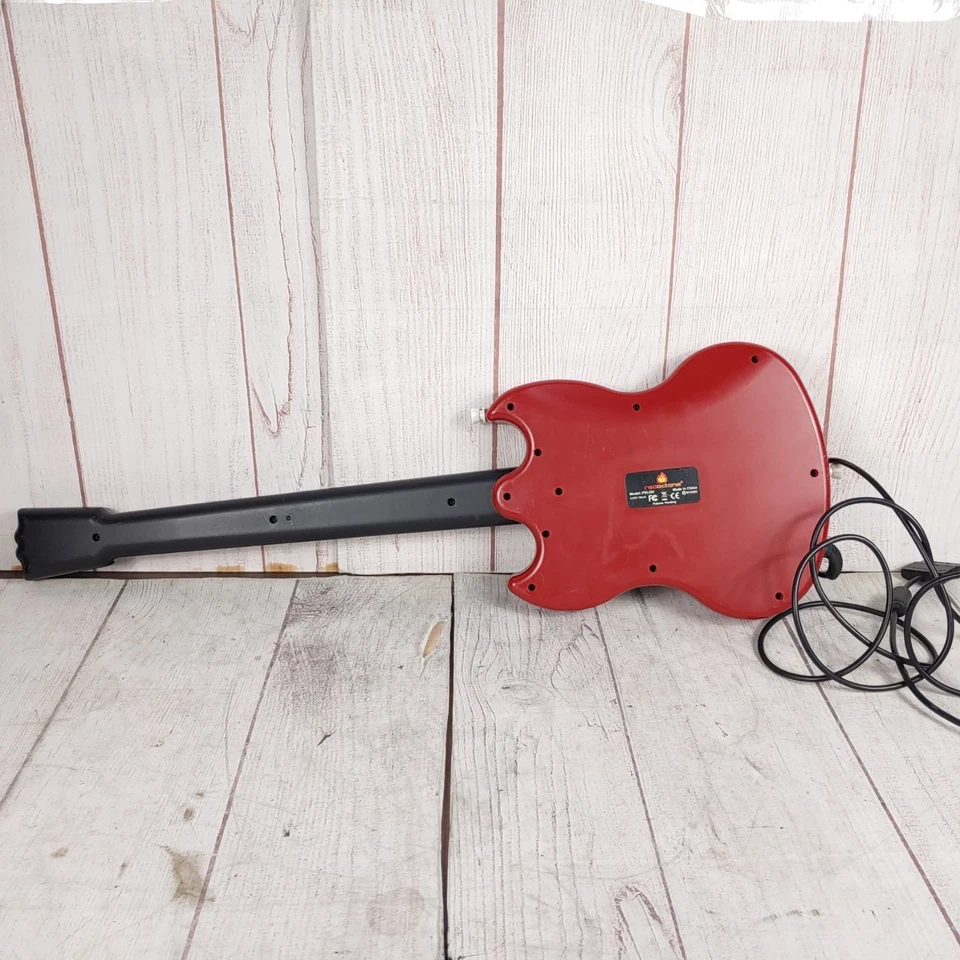 Guitar Hero Gibson SG (PlayStation 2 PS2) PSLGH - Wired Red Octane TESTED WORKS - Image 4 of 4