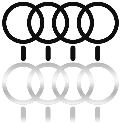 8 Pack Universal Metal Rings Compatible with MagSafe Magnetic Wireless Charge...
