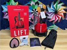 Laurastar Red Lift Steam Iron - Very Nice, Open Box - Free Shipping!