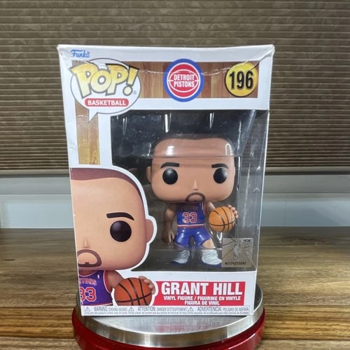 Funko Pop! Vinyl: NBA - Grant Hill Detroit Pistons Hardwood Classics #196 Figure