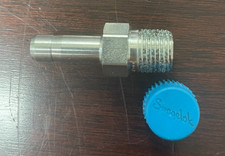 Swagelok-SS-400-1-2-- Tube Fitting Connector, 1/4 in. Tube OD x 1/8 in. Male NPT