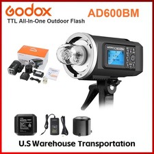 US Godox AD600BM Outdoor Flash Strobe Light, 600Ws Bowens Mount Flash Monolight,