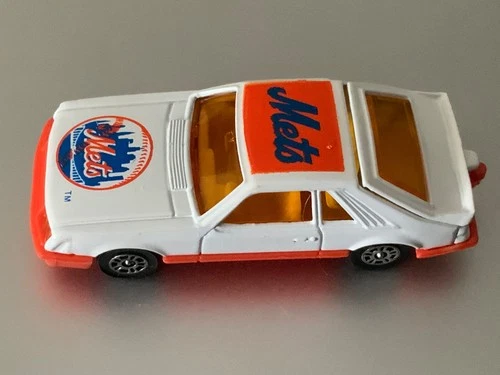 1982 Corgi Ford Mustang Cobra New York Mets MLB Baseball Vintage Die Cast
