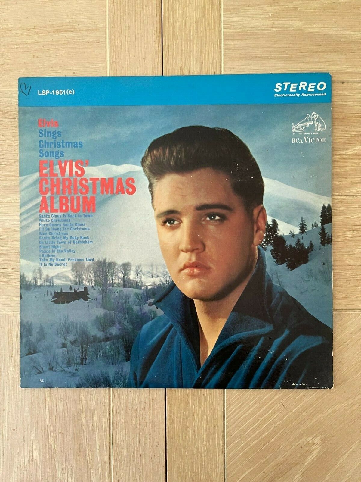 Elvis Presley s/t LP RCA Victor LSP-1254e STEREO 70s reissue SEALED  rockabilly