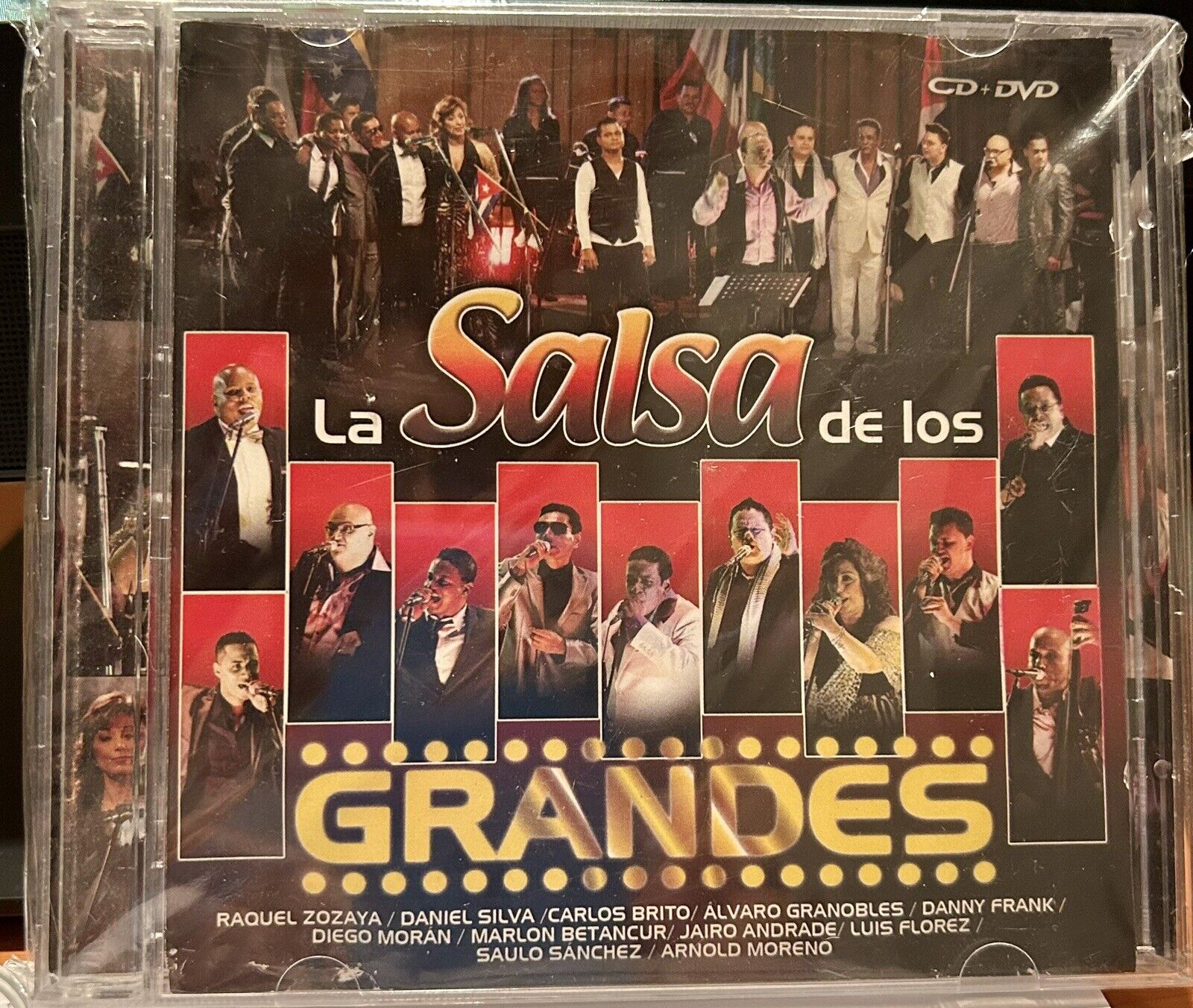 La Salsa De Los Grandes - Various Artists - Dany Frank /D Silva  More   CD+ DVD