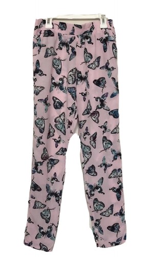DeFacto Butterfly Pink Girls  Pajama Pants Sleepwear Size 14+ - Picture 1 of 6