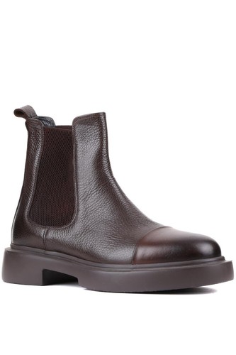 %100 Genuine Leather Mens Chelsea Boot - Sport Casual Man Chelsea Boot - Picture 16 of 34