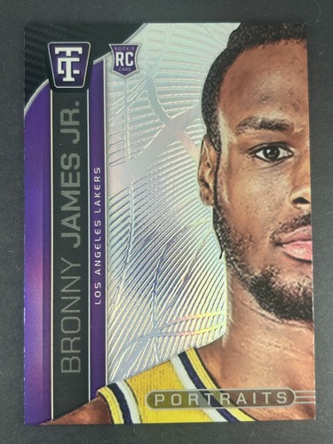 2024-25 Panini Totally Certified - Bronny James (RC) #11 - Portraits Mirror