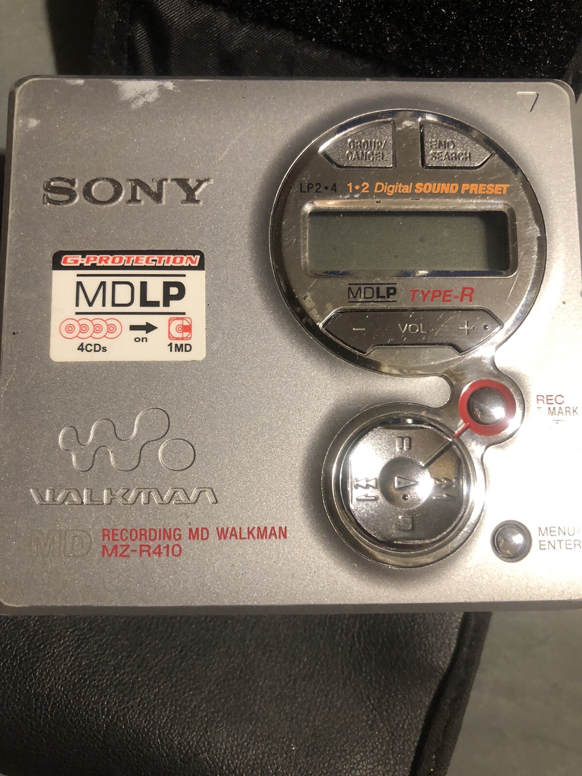 Sony Minidisc MD MZR410 Mini Disc Player Used Working Order Bare Unit