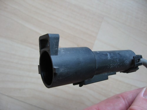 Juego de conectores resistentes a la intemperie Delphi 1 pin 3/8" 9,5 mm con cableado 6 AWG #M275BR - Imagen 6 de 7