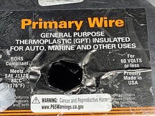 East Penn 14awg GPT Automotive/Marine Primary Lead Wire 60V/80C Orange /100ft