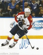 Florida Panthers Aleksander Barkov Signed Autographed 8x10 Photo COA D